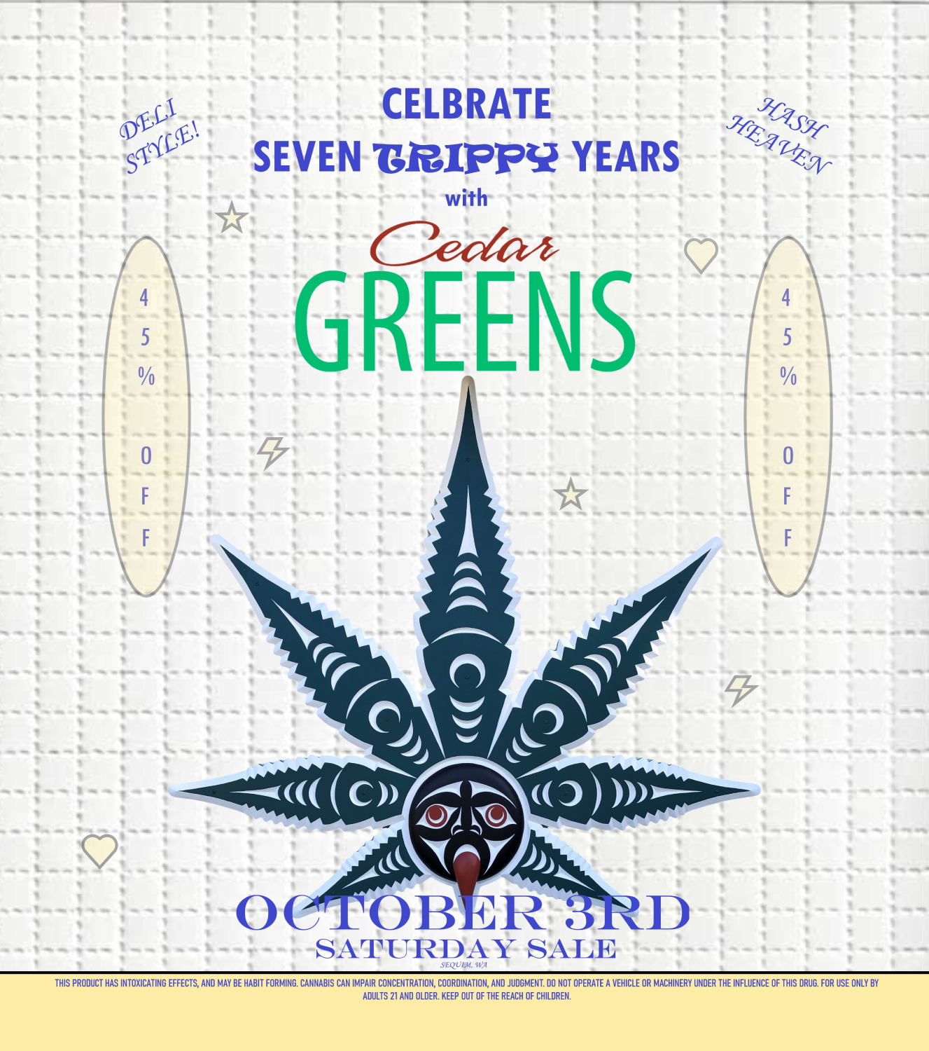 Cedar Greens - Blotter Canvas Ad - September 26